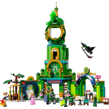 LEGO Wicked 75684 Benvenuti nella Città di Smeraldo, Gioco da Collezione per Bambini 9+ con Torre Giocattolo e 5 Personaggi - 8