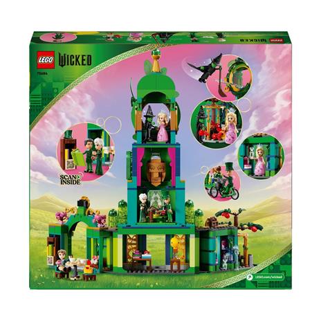 LEGO Wicked 75684 Benvenuti nella Città di Smeraldo, Gioco da Collezione per Bambini 9+ con Torre Giocattolo e 5 Personaggi - 9