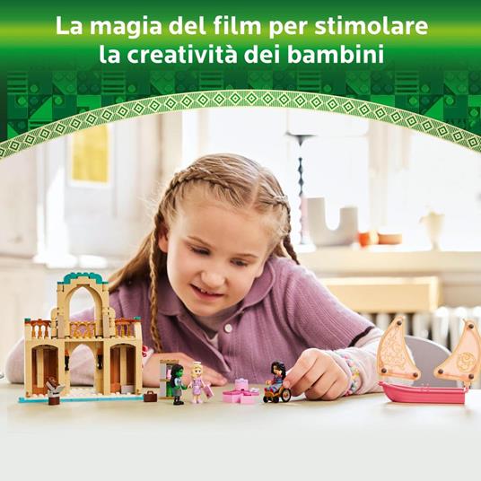 LEGO Wicked 75681 Glinda, Elphaba e Nessarose all’Università di Shiz, Giochi per Bambini 7+ con Barca e Casa delle Bambole - 5