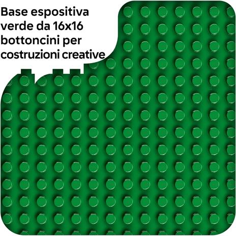 LEGO DUPLO Classic 10460 Base Verde, Piastra Giocattolo per Mattoncini da 16x16 Bottoncini, Costruzioni Creative per Bambini - 4