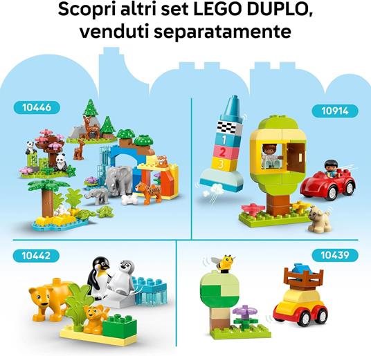 LEGO DUPLO Classic 10460 Base Verde, Piastra Giocattolo per Mattoncini da 16x16 Bottoncini, Costruzioni Creative per Bambini - 6