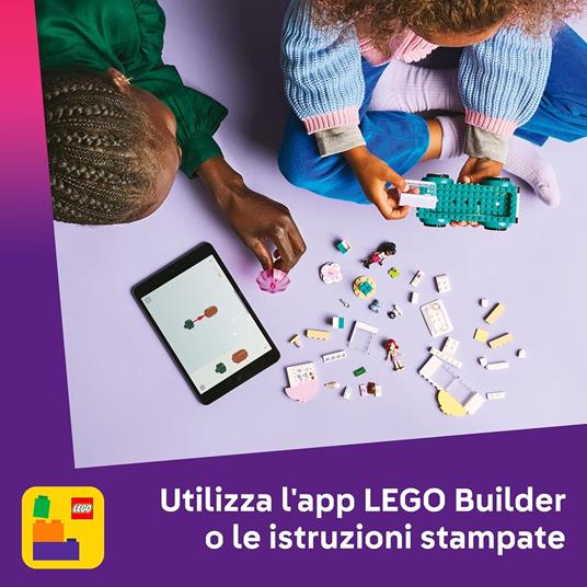 LEGO Friends 42644 Il Furgone dei Gelati di Heartlake City, Giochi Didattici Bambine 4+, Camion Giocattolo, Cibo e Accessori - 6