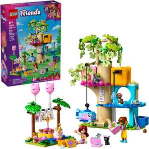 LEGO Friends (42666). Festa di compleanno felina e Casa sullalbero
