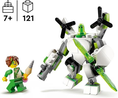 LEGO DREAMZzz 71487 Le Avventure del Robot e del Veicolo di Z-Blob, Gioco Trasformabile per Bambini 7+ con 20in1 Modellini - 2