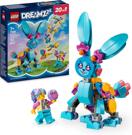 LEGO DREAMZzz (71488). Avventure animali creative di Bunchu