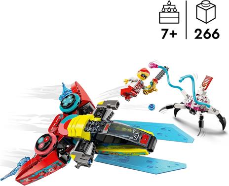 LEGO DREAMZzz 71489 Jet-Controller di Cooper, Gioco di Ruolo 3in1 per Bambini 7+ Trasformabile in Aereo o Elicottero - 2