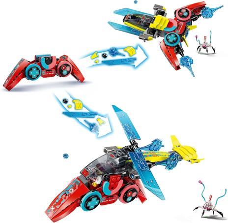 LEGO DREAMZzz 71489 Jet-Controller di Cooper, Gioco di Ruolo 3in1 per Bambini 7+ Trasformabile in Aereo o Elicottero - 3