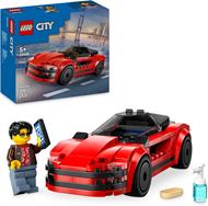LEGO City 60448 Auto Sportiva Rossa - Macchina Giocattolo, Giochi Educativi per Bambini 5+, Regalo con Minifigure e Accessori