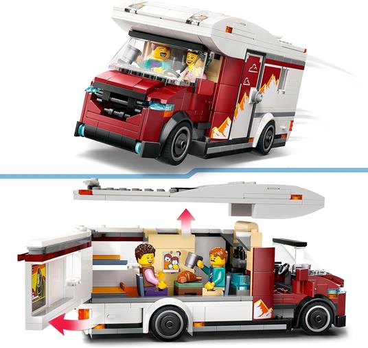 LEGO City Great Vehicles (60454). Camper van delle vacanze davventura - 3