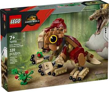 Giocattolo LEGO Jurassic World (76970). Dinosauro cucciolo Dolores: Aquilops LEGO