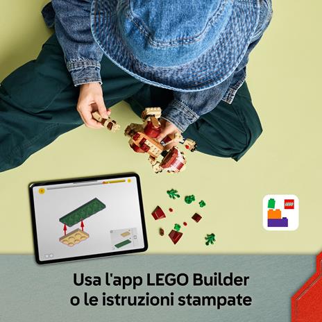 LEGO Jurassic World (76970). Dinosauro cucciolo Dolores: Aquilops - 5