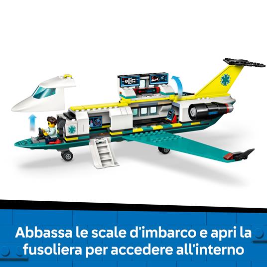 LEGO City (60465). Big Vehicles Aereo ambulanza di emergenza - 2