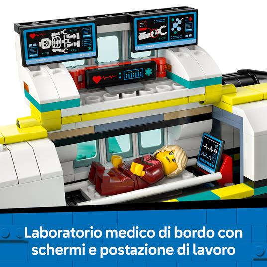 LEGO City (60465). Big Vehicles Aereo ambulanza di emergenza - 3