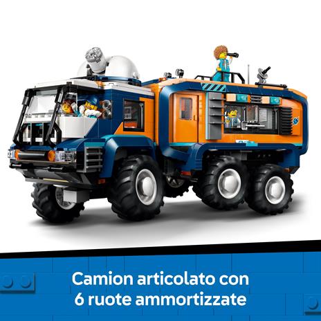 LEGO City (60471). Exploration Grande camion artico con laboratorio - 2
