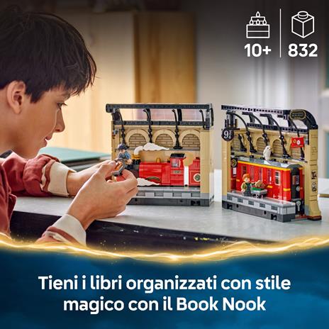 LEGO Harry Potter (76450). Book Nook: Espresso per Hogwarts - 2