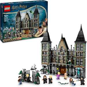 LEGO Harry Potter 76453 Villa Malfoy, Giochi Bambini 10+, Casa Giocattolo con Stanze, Funzioni e 9 Personaggi, Idea Regalo