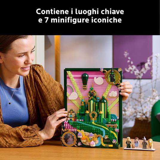 LEGO Wicked 75685 Wall Art Città di Smeraldo - 3