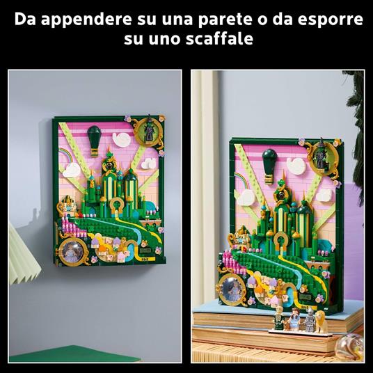 LEGO Wicked 75685 Wall Art Città di Smeraldo - 6