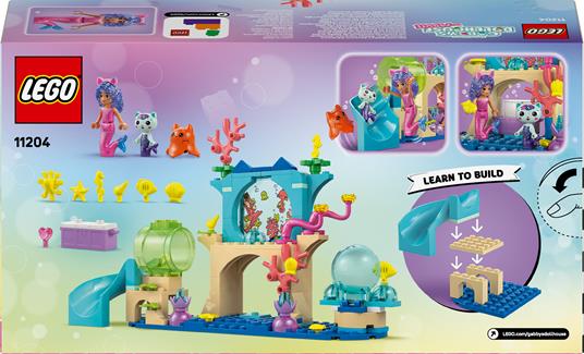 LEGO Gabby's Dollhouse (11204). Avventura nellacquario di Gabby sirena - 4