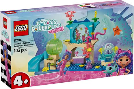 LEGO Gabby's Dollhouse (11204). Avventura nellacquario di Gabby sirena - 5