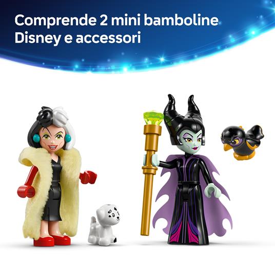 LEGO Disney Classic (43262). Abiti di Malefica e Crudelia De Mon - 5