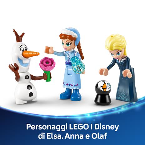 LEGO  Disney Frozen 43265 Castello di Ghiaccio di Arendelle, Giocattolo con Accessori e 3 Personaggi, Giochi per Bambine 5+ - 5
