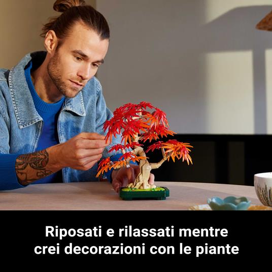 LEGO Botanicals Bonsai di acero rosso giapponese - 2