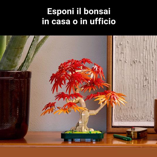 LEGO Botanicals Bonsai di acero rosso giapponese - 5