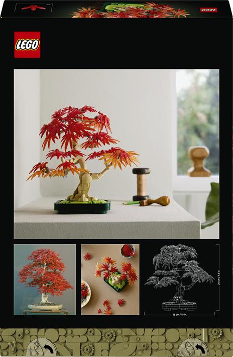 LEGO Botanicals (10348). Bonsai di acero rosso giapponese - 6