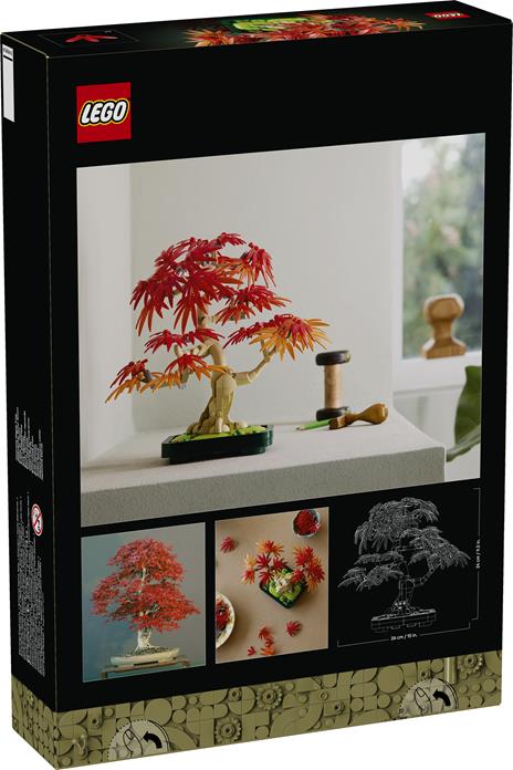 LEGO Botanicals (10348). Bonsai di acero rosso giapponese - 10