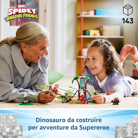 LEGO Spidey (11200). Battaglia con il raptor al quartier generale sullalbero di Spider-man e Gobby - 2