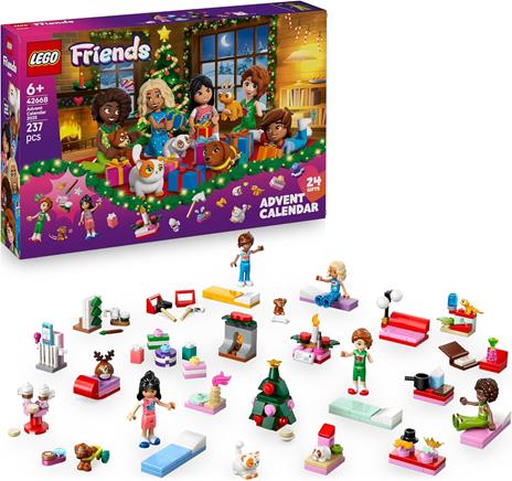 LEGO Friends 42668 Calendario dellAvvento 2025