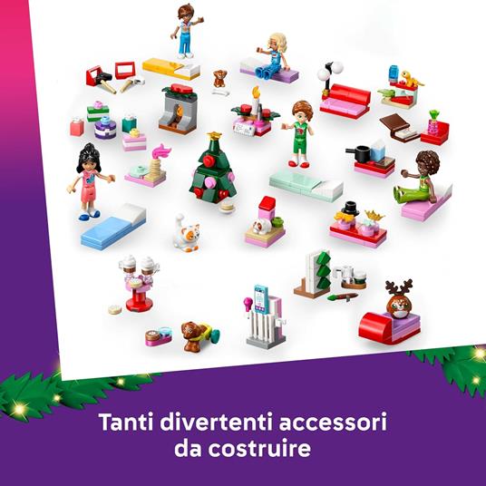 LEGO Friends 42668 Calendario dellAvvento 2025 - 5