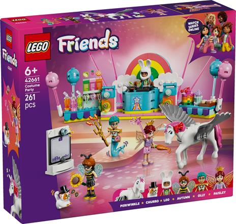 LEGO Friends Party in costume con unicorno e fatina