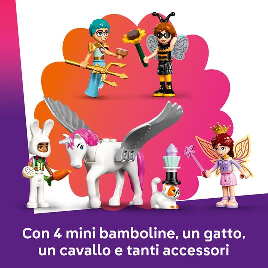 LEGO Friends Party in costume con unicorno e fatina - 4