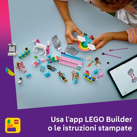 LEGO Friends Party in costume con unicorno e fatina - 5