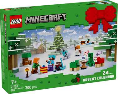 Giocattolo LEGO Minecraft Calendario dell'Avvento 2025 LEGO