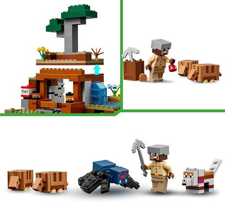 LEGO Minecraft (21269). Spedizione nella miniera dellarmadillo - 4