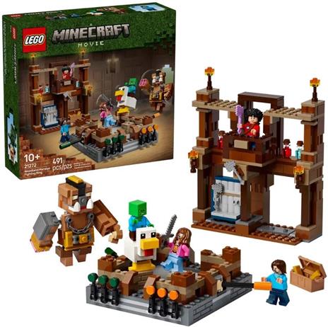 LEGO Minecraft (21272). Magione della foresta: ring di combattimento