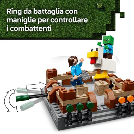 LEGO Minecraft (21272). Magione della foresta: ring di combattimento - 2
