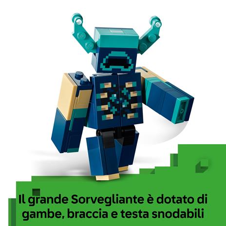 LEGO Minecraft Lincontro con il Sorvegliante - 3