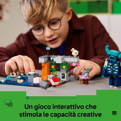 LEGO Minecraft Lincontro con il Sorvegliante - 4