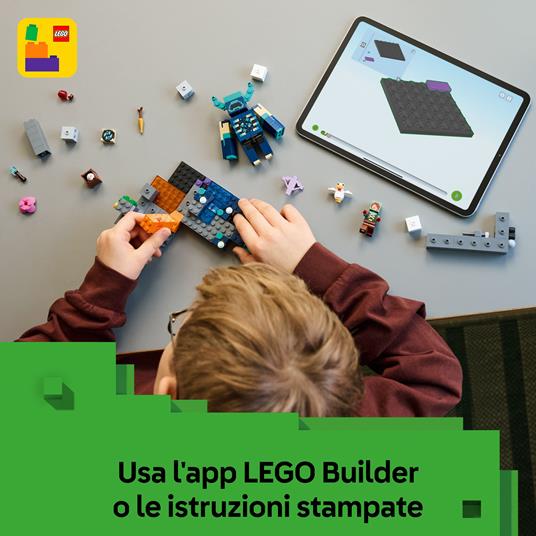 LEGO Minecraft Lincontro con il Sorvegliante - 5