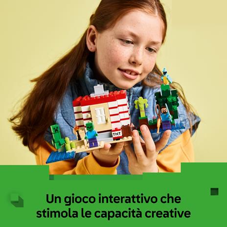 LEGO Minecraft Casa nella giungla esplosiva - 3