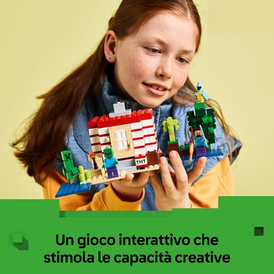 LEGO Minecraft Casa nella giungla esplosiva - 3