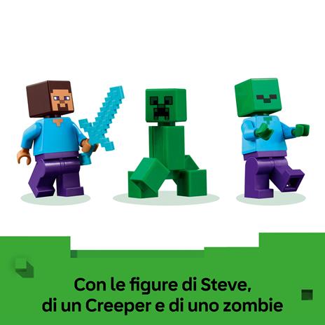 LEGO Minecraft Casa nella giungla esplosiva - 4