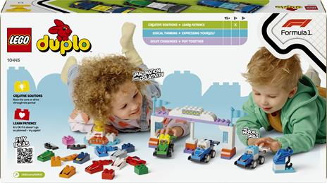 LEGO DUPLO (10445). Auto da Corsa e Piloti Team F1 - 8