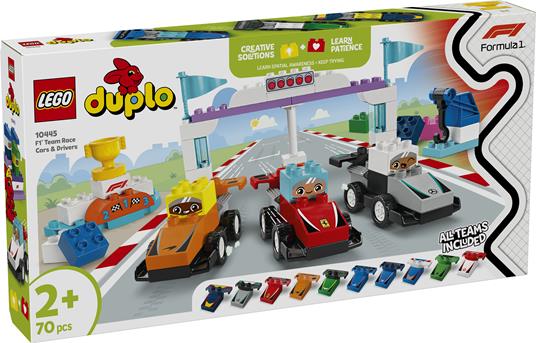 LEGO DUPLO (10445). Auto da Corsa e Piloti Team F1 - 9