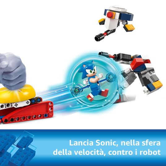 LEGO Sonic 77001 Duello al Falò di Sonic, Giochi per Bambini e Bambine 7+ con Personaggi Videogioco per Gamer - 3