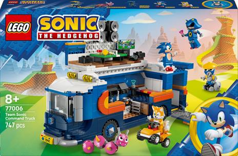 LEGO Sonic (77006). Camion di comando Team Sonic
